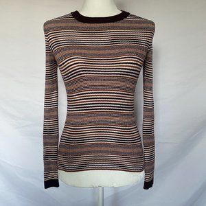 Forever 21 -Striped Ribbed Sweater